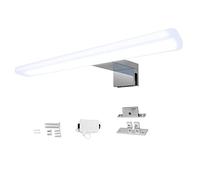 kalb | Cuir de veau Mera LED Salle de bain Lumière De salle de bain Lampe Miroir Lampe Miroir 230V, 450 mm - blanc chaud