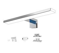kalb | de veau Aurinko LED Lampe de salle de bain Lampe de salle de bain Miroir Lampe Miroir Lampe chrome 230V, 800 mm - Blanc chaud