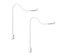 Kalb I Ilios LED lampe de lit/liseuse avec USB-C, montage mural et angulaire, bras flexible, intensité lumineuse variable (2 set blanc)