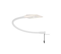 kalb | Lampe de lit LED, lampe de lecture, lampe flexible, lampe de chevet, lampe de lecture, veilleuse, sélection : lot de 1, blanc