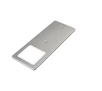 kalb | Lampes LED sous Le comptoir Argent 5W- Lampe de Cuisine très Plate, Choix:1 Set Blanc Chaud