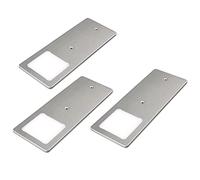 kalb | Lampes LED sous le comptoir argent 5W- lampe de cuisine très plate, choix:3 set blanc chaud