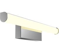 Kalb LED Lampe de miroir 400mm ronde 230V chrome Moderne Economie d'énergie Blanc chaud