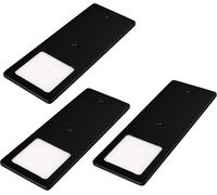 kalb LED sous le comptoir noir 5W- lampe de cuisine très plat spot encastrable, choix:2 set blanc neutre