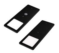 Kalb | Lot de 2 spots LED encastrables - 5 W - Très plats - Avec fonction variateur tactile - Blanc neutre