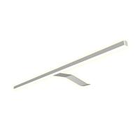 kalb Material für Möbel Applique LED lampe pour meuble éclairage de vitrine salle de bain, sélection : lot de 4, température de couleur : blanc chaud, surface : aluminium anodisé