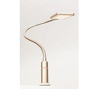 kalb Material für Möbel Lampe de chevet LED 4 W lampe de lecture luminaire flexible éclairage chambre lit, choix : 1 pièce, laiton mat