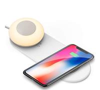 kalb | QI Chargeur de Bureau avec Lampe à Batterie dimmable Smart Wireless Lampe de Chevet Lampe de Bureau
