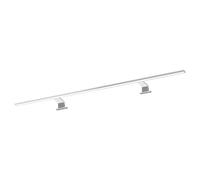 kalb | Spectraline LED Lampe de Salle de Bain 120 cm IP44 Applique Miroir 18W adaptée aux pièces humides, connectable directement en 230V avec montage 3-en-1 (Gris argenté - Blanc chaud)