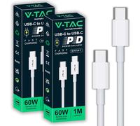 KALCX-2X Câble Usb-C Vers Usb-C De 1 Mètre Pour Smartphones,Iphone,Samsung,Tablettes,Ordinateur-Charge Rapide Pd 60W-Câble Type-C Charge Et Transmission Données-Compatible,Xiaomi,Pixel