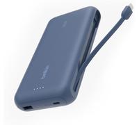 Kalcx-Batterie Externe (Câble Intégré,20k,Pd 30 W,Recharge Rapide Usb-C Power Delivery,Chargeur Portable Pour Tous Modèles D¿Iphone 16,Ipad Pro,Galaxy S25,Etc.,Bleu)