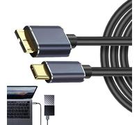 KALCX-Câble De Disque Dur Externe-De Données Rapide Usb 3.0,Haute Vitesse 5 Gbps,Charge 3ACâble Usb Usb Flexible Durable Avec Connexion Sécurisée,Câble De Disque Dur Universel P