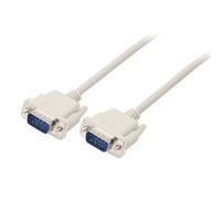 KALCX-Câble Série De Données Db9 Rs232 Mâle Vers Mâle 2-3 Câble D'Extension De Modem Nul Croisé Pour Ordinateurs,Imprimantes,Scanners (4,5 Pieds)