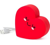 Kalcx-Chargeur Portable,My Super Power,Batterie Rechargeable,8,8x10,6 Cm,Thème Heart,Câble De Charge Usb/Micro Usb Pour Power Bank Inclus En 4h,Capacité 4800 Mah