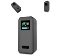 Kalcx-Coque Pour Anker Prime Power Bank 20 000 Mah (200 W),Coque De Protection En Silicone Pour Batterie Externe Anker Prime¿Lavable À Plusieurs Reprises,Protection Tout Compris (Noir)