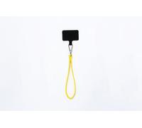 Kalcx-Cordon En Cuir Recyclé Pour Téléphone Utilisez Votre Téléphone En Toute Sécurité Avec Notre Dragonne Compatible Avec Tous Les Smartphones-Iné Wrist Jaune