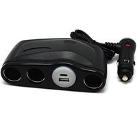 Kalcx-Répartiteur Allume-Cigare Avec Chargeur De Voiture Pd Usb-C 24 V/12 V Avec Interrupteurs D'alimentation Marche/Arrêt Pour Tous Les Appareils De Voiture (Longueur Du Câble De 45 Cm)