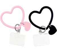 Kalcx-Set De 2 Sangles Universelles Pour Le Cou Et La Main,Bracelets De Téléphone Portable Charmants Et Pratiques,Chaîne Anti-Perte De Téléphone Mobile Élégante Et Pratique