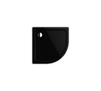 Kaldewei Arrondo Kaldewei douche 460048040701 90x90x2,5cm, avec support, noir