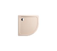 Kaldewei Arrondo Kaldewei douche 460048043030 90x90x2,5cm, avec support, effet perlant, beige bahama