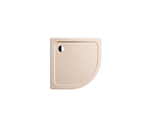 Kaldewei Arrondo Kaldewei douche 460448040030 90x90x6.5cm, avec panneau / support, bahama beige