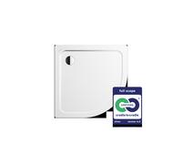 KALDEWEI ARRONDO Receveurs de douche quart de cercle 870-1, 90x90x2,5cm, 460000010001, Couleur: Blanc