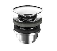 Vanne d'ouverture à poussoir KALDEWEI avec couvercle chromé modèle n° 3915, 910500010999