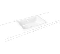 Kaldewei Cayono lavabo 58x41.5 cm rectangulaire encastrée blanc brillant 913606000001