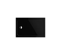 Kaldewei Cayonoplan douche 361500013701 75x100x1.8cm, effet perlant, noir