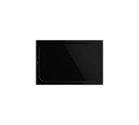 Kaldewei Cayonoplan douche 361647980701 80x100x1.8cm, avec support, noir