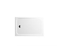 Kaldewei Cayonoplan douche 361947943001 75x110x1.8cm, avec support, effet perlant antidérapant, blanc
