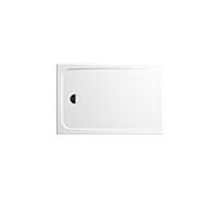 Kaldewei Cayonoplan douche 362147983711 75x120x1.8cm, avec support, effet perlant, blanc alpin mat