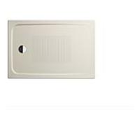 Kaldewei Cayonoplan douche 362247930728 80x120x1.8cm, avec support, antidérapant, crème coquillage mat