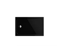 Kaldewei Cayonoplan douche 362247933701 80x120x1.8cm, avec support, effet perlant antidérapant, noir