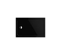 Kaldewei Cayonoplan douche match0 361647943701 80x100x1.8cm, avec support, effet perle antidérapant, noir