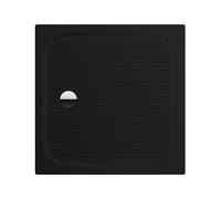Kaldewei Cayonoplan douche 361130020701 80x80x1.8cm, anti-dérapant intégral, noir