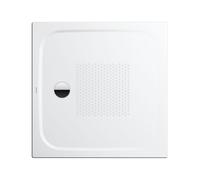 Kaldewei Cayonoplan douche match0 361847930001 100x100x1.8cm, avec support, antidérapant, blanc