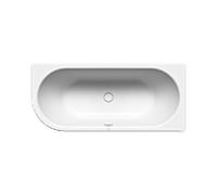 Kaldewei Centro duo 2000 bain gauche 282930003001 170x75cm, effet perle antidérapant, blanc