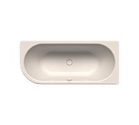 Kaldewei Centro duo 2000 bain gauche 283630003231 180x80cm, effet perle antidérapant, pergamon