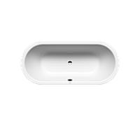 Kaldewei Classic bain ovale duo 291334013001 160x70cm, effet perle antidérapant complet, blanc