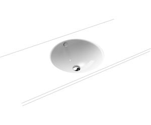 Kaldewei Classic lavabo 42x42 cm ronde sous plan blanc 910006003001