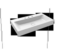 Kaldewei CONO lavabo mural 3090 900 x 500 x 120 mm, 902606033001, version : avec