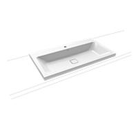 Kaldewei Lavabo à poser Cono 3084 900×500×40 mm Blanc effet perlant avec trou taraudé 1 place