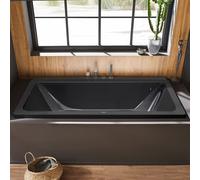 Kaldewei Conoduo baignoire 235300010701 200x100cm, sans effet / antidérapant, noir