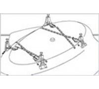 Kaldewei Conoduo pieds pour baignoire 583170000000