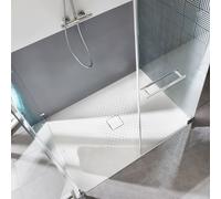 Receveur de Douche 80x90 Kaldewei Conoflat Rectangulaire 780-2 Blanc Alpin 465035003001
