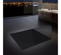 Kaldewei Conoflat zone de douche 465630000701 100x100cm, antidérapant, noir