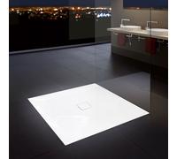 Receveur de douche CONOFLAT 790 avec support Kaldewei 120 x 120 cm, brillant, blanc alpin