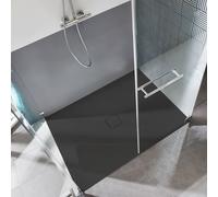 Kaldewei Receveur de douche CONOFLAT Mod.794-1, 800x1400,, 466400010676, Couleur: Noir Mat