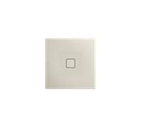 Kaldewei Conoflat zone de douche 465630000728 100x100cm, antidérapant, crème coquillage mat